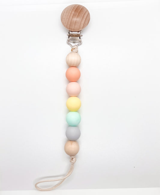 Ombré Silicone Pacifier ClipMooshandRoo